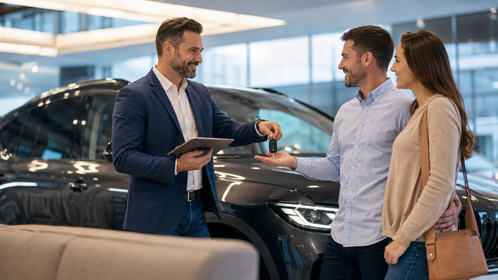 Auto broker car buying service helping customers find and purchase the right vehicle